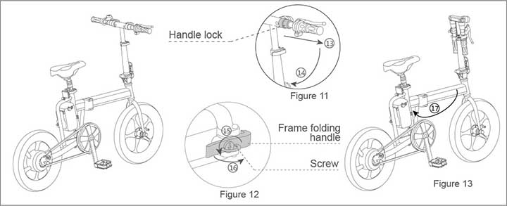 Airwheel R5 portable electric bikes