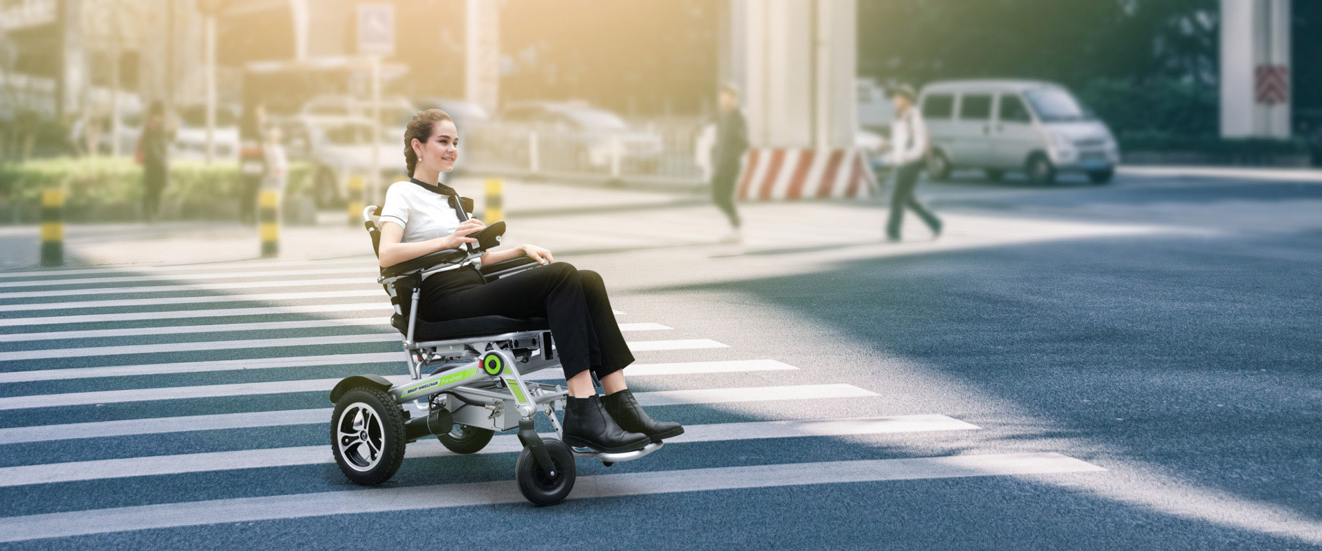 Airwheel H3T Carrozzina elettrica pieghevole automatica